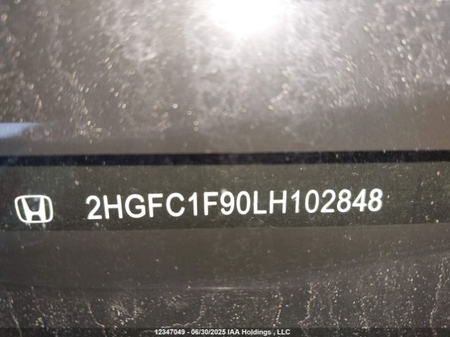 2HGFC1F90LH102848 Honda l15b7