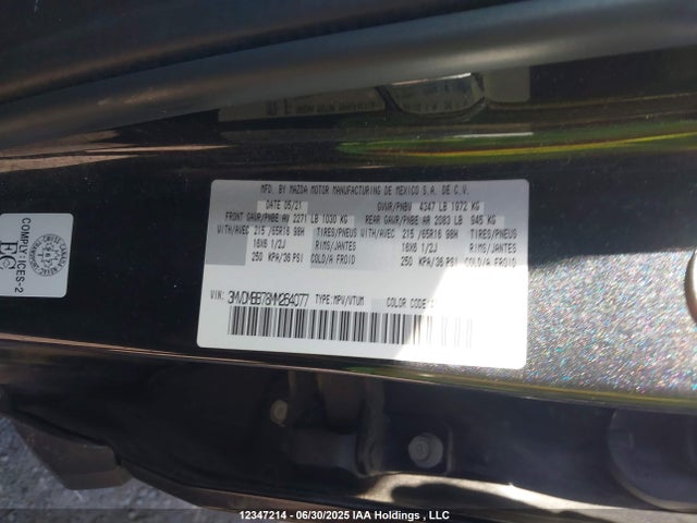 Mazda pe 2021 3MVDMBB78MM264077 Image 17