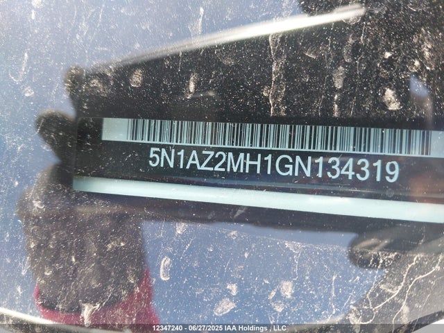 5N1AZ2MH1GN134319 Nissan 2016