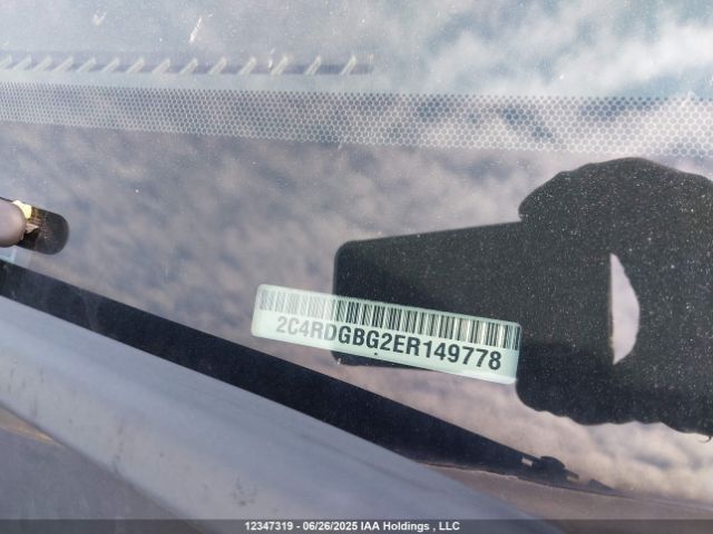 2C4RDGBG2ER149778 Dodge 2014