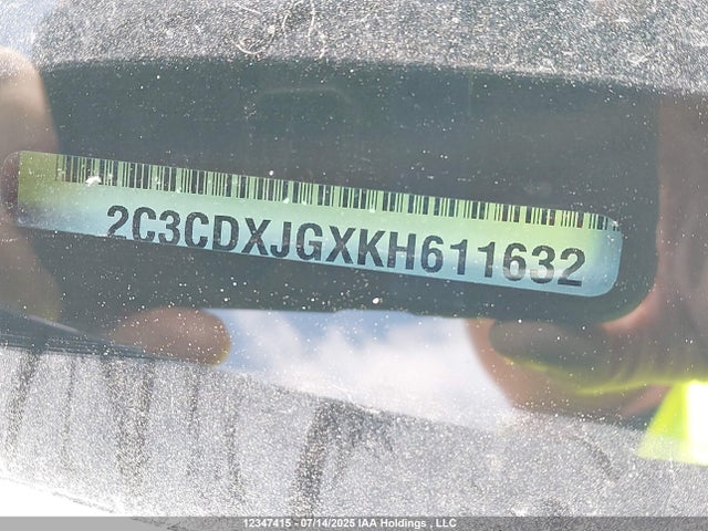 2C3CDXJGXKH611632 Dodge 2019