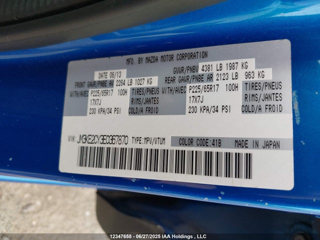 JM3KE2CY3E0367870 Mazda py