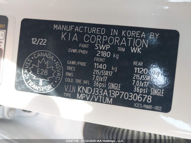 KIA Soul 2023 KNDJ33A13P7030678 Image 9