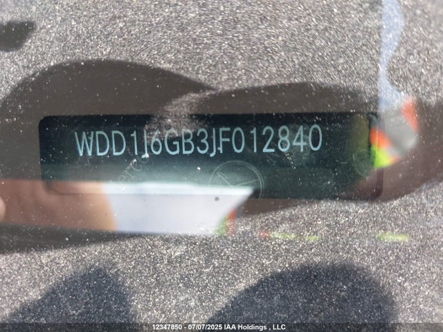 WDD1J6GB3JF012840 Mercedes-Benz m276