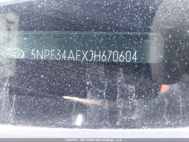 5NPE34AFXJH670604 Hyundai gdi theta-ii