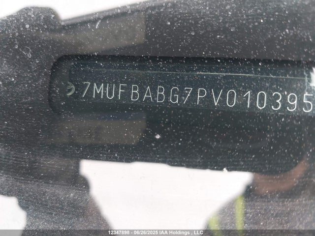 7MUFBABG7PV010395 Toyota m20a-fxs, 1vm+1wm