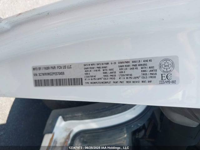RAM 2023 2023 3C7WRVMG2PE570459 Image 9