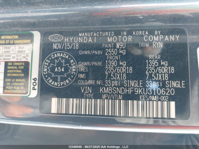 KM8SNDHF9KU310620 Hyundai gdi lambda ?