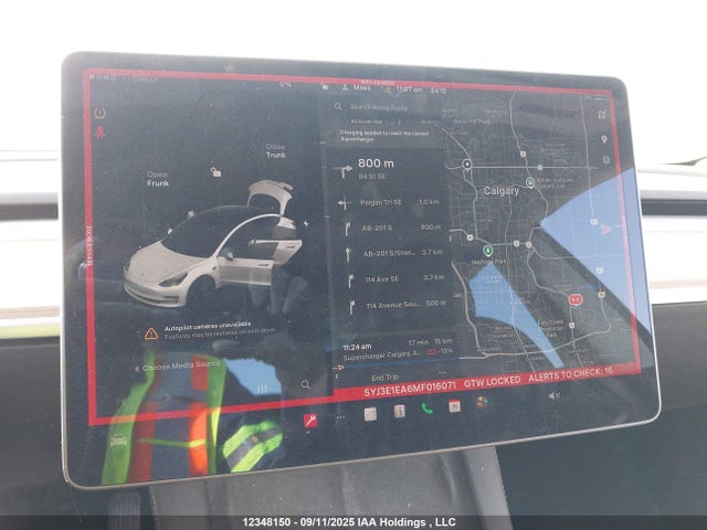 5YJ3E1EA6MF016071 Tesla MODEL 3