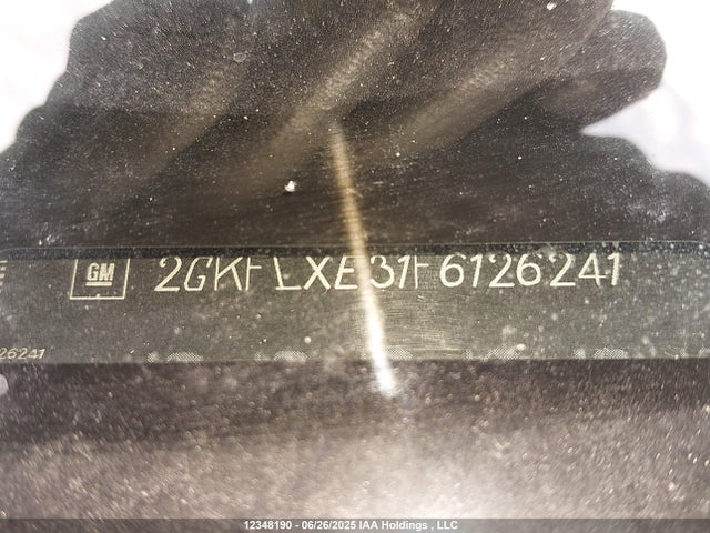 2GKFLXE31F6126241 GMC lfx - sidi, vvt, e85 max, alum