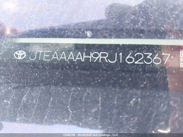 JTEAAAAH9RJ162367 Toyota a25a-fxs