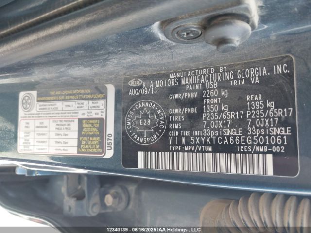 5XYKTCA66EG501061 KIA dohc t-gdi theta-ii