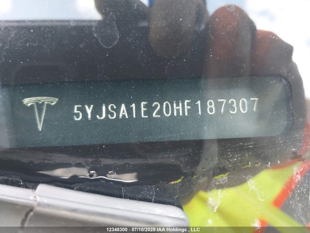 Tesla MODEL S 2017 5YJSA1E20HF187307 Image 17