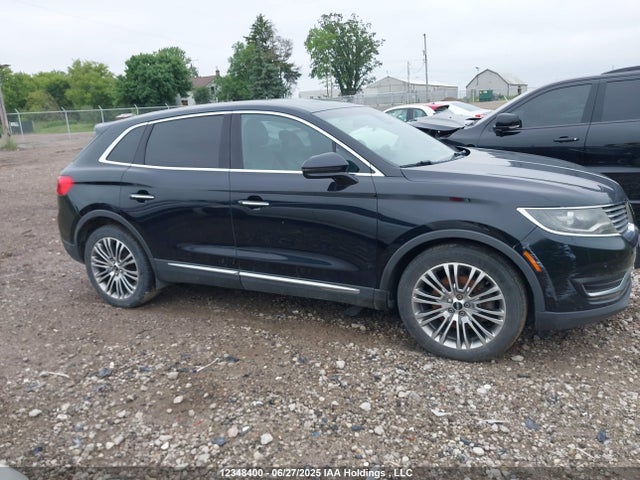 12348400 :رقم المزاد ، 2LMTJ8LR2GBL26538 vin ، 2016 Lincoln Mkx Reserve مزاد بيع