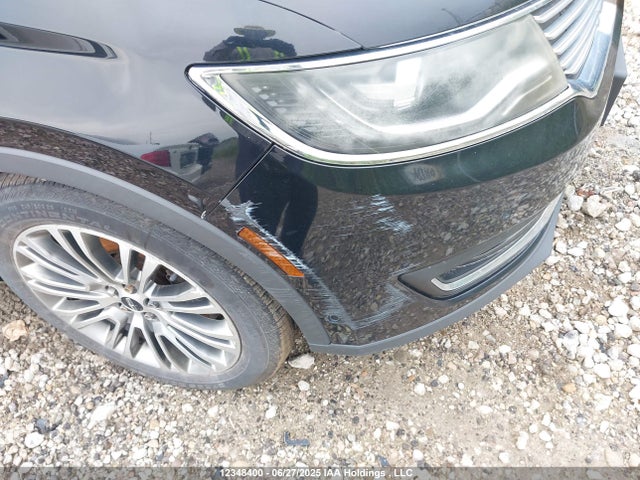 12348400 :رقم المزاد ، 2LMTJ8LR2GBL26538 vin ، 2016 Lincoln Mkx Reserve مزاد بيع