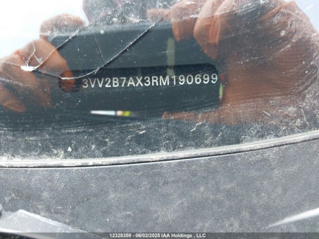 3VV2B7AX3RM190699 Volkswagen tsi