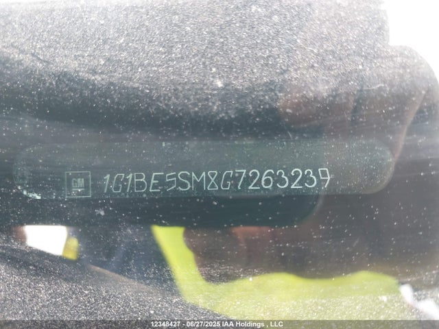 1G1BE5SM8G7263239 Chevrolet le2 - di: direct injection, alum, vvt, gen i, gmna