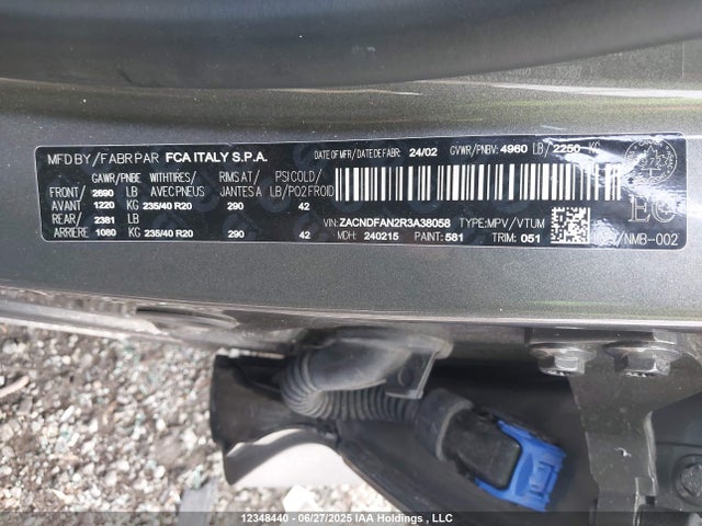 ZACNDFAN2R3A38058 Dodge 2024