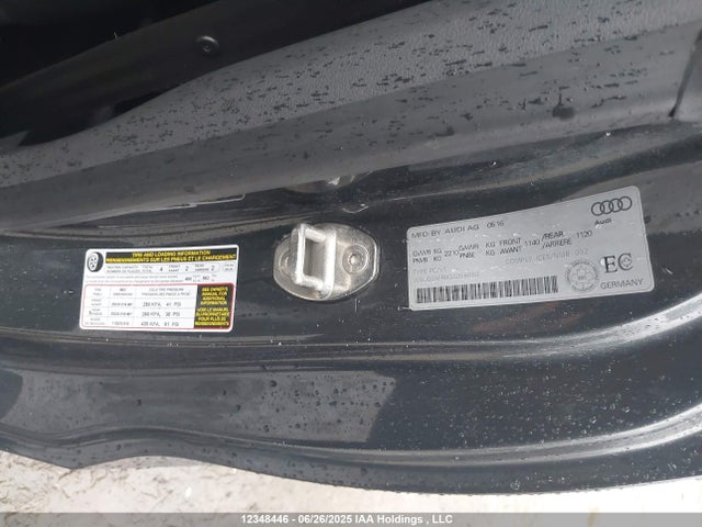 WAUG4AFR8GA058664 Audi 2016