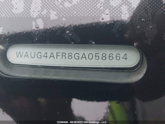 WAUG4AFR8GA058664 Audi 2016