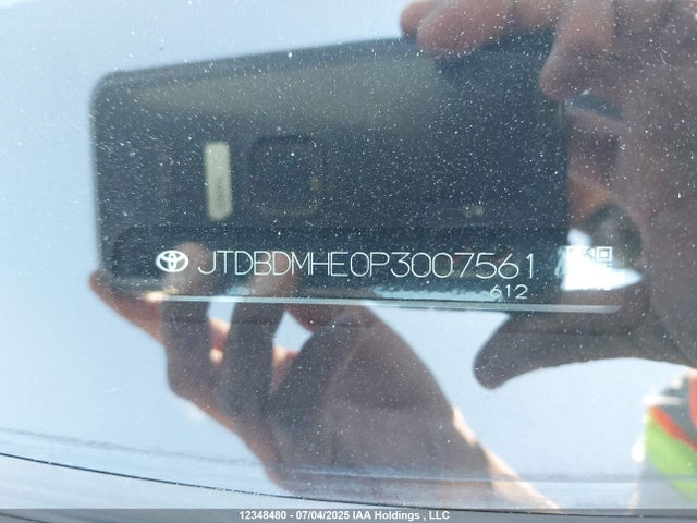 JTDBDMHE0P3007561 Toyota 2zr-fxe, 1vm+1wm