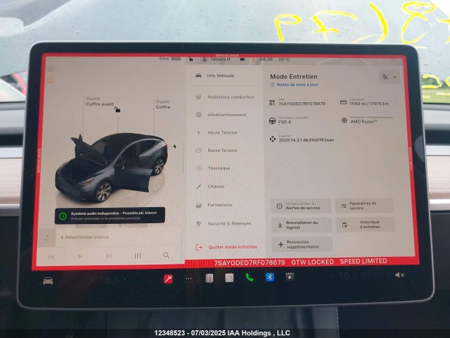 Tesla Model Y 2024 7SAYGDED7RF078679 Image 7