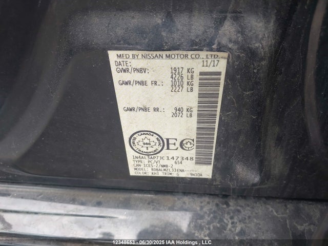 1N4AL3AP7JC147348 Nissan 2018