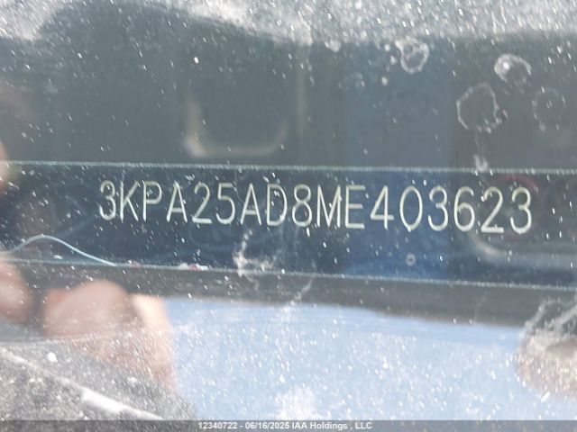 3KPA25AD8ME403623 KIA gamma ii