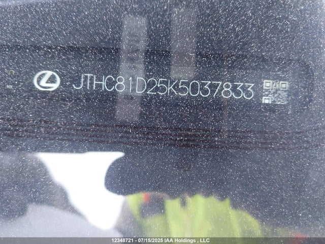 JTHC81D25K5037833 Lexus 2gr-fks