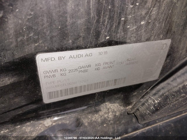 Audi A4 2016 WAUBFCFL9GN016265 Image 19
