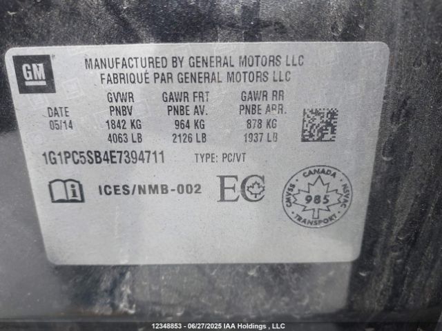 1G1PC5SB4E7394711 Chevrolet LUV