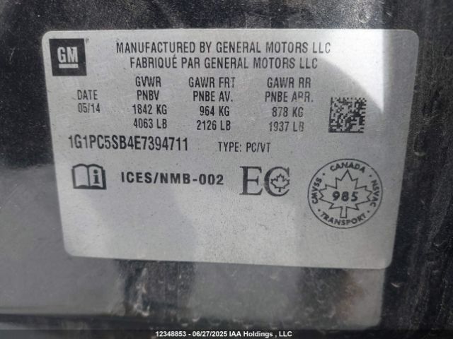 1G1PC5SB4E7394711 Chevrolet LUV