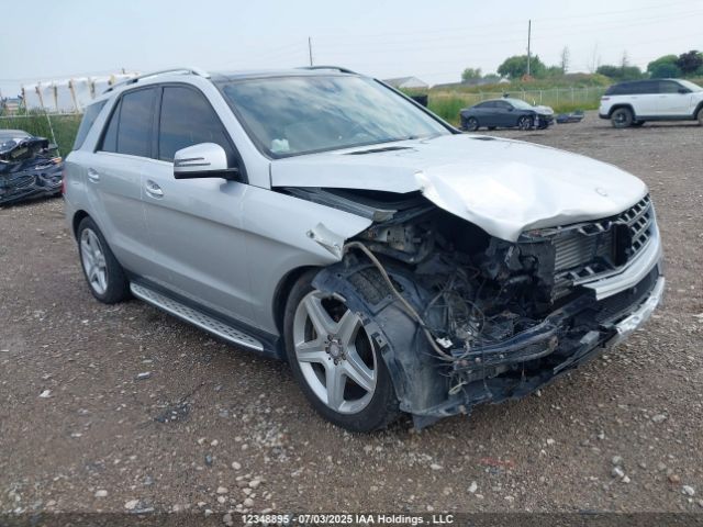 2015 Mercedes-benz Ml 350 Bluetec 4matic მანქანა იყიდება აუქციონზე, vin: 4JGDA2EB3FA521829, აუქციონის ნომერი: 12348895