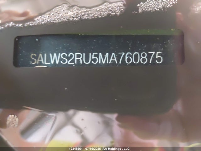 Land Rover aj20p6 2021 SALWS2RU5MA760875 Image 9