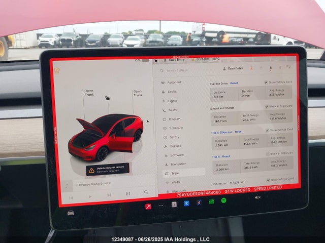 Tesla Model Y 2022 7SAYGDEE0NF484063 Image 7