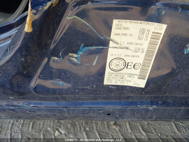 Nissan 2020 2020 5N1AZ2DS9LN120609 Image 9