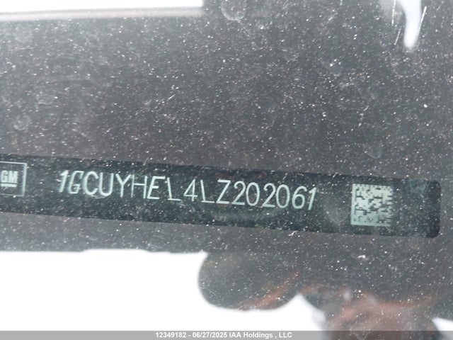 1GCUYHEL4LZ202061 Chevrolet l87 - di dfm, alum, gen 5