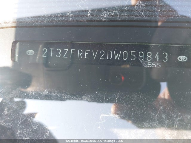 Продажа на аукционе авто 2013 Toyota Rav4 Le, vin: 2T3ZFREV2DW059843, номер лота: 12349185