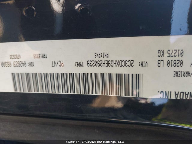 2C3CDXHG9EH290239 Dodge 2014