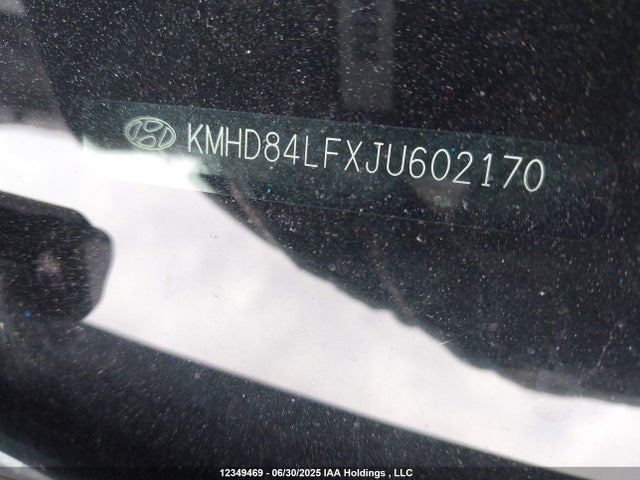KMHD84LFXJU602170 Hyundai mpi nu