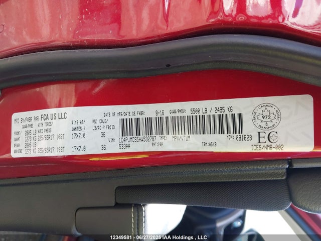 Jeep Cherokee 2017 1C4PJMCS5HW532787 Image 9