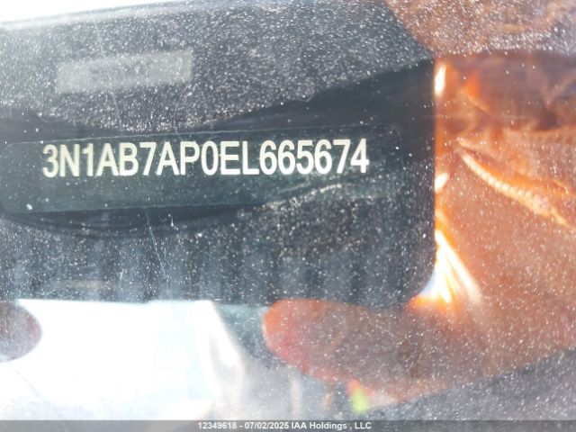 3N1AB7AP0EL665674 Nissan 2014