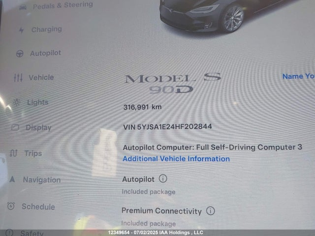 5YJSA1E24HF202844 Tesla 2017