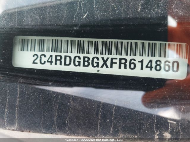 2C4RDGBGXFR614860 Dodge Grand Caravan