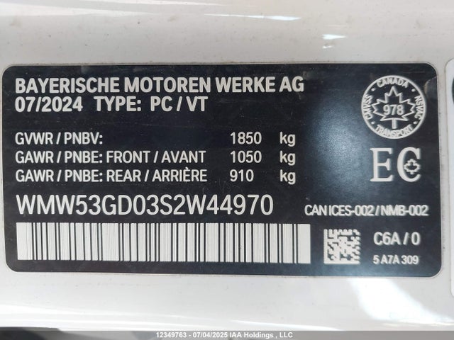 Mini 2025 2025 WMW53GD03S2W44970 Image 9