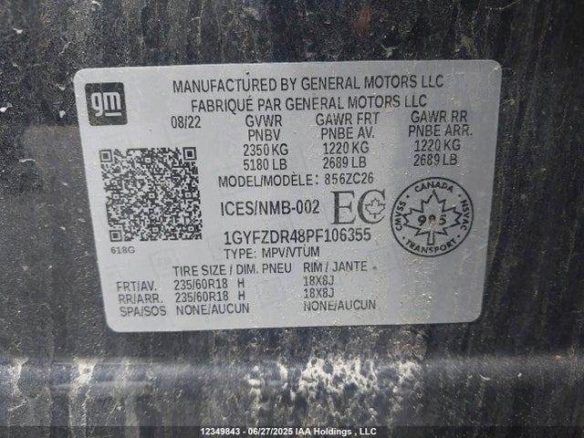 Cadillac lsy 2023 1GYFZDR48PF106355 Image 9