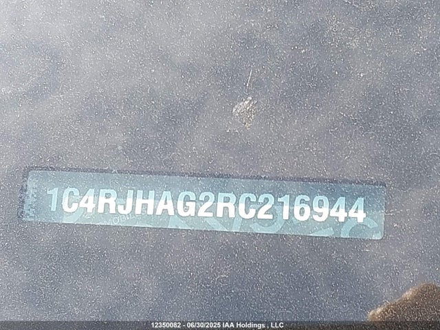 1C4RJHAG2RC216944 Jeep Grand Cherokee