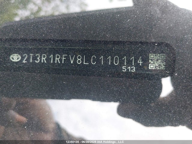 2T3R1RFV8LC110114 Toyota a25a-fks