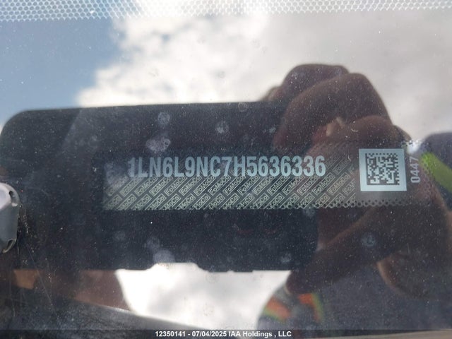 1LN6L9NC7H5636336 Lincoln 3.0l gtdi