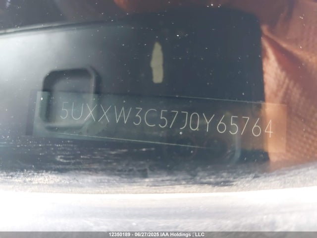 5UXXW3C57J0Y65764 BMW X4
